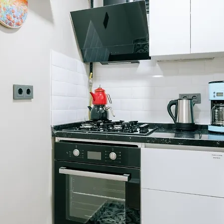 Flat W Garden 5 Min To Citys And Metro In Sisli Apartmán Istanbulská provincie