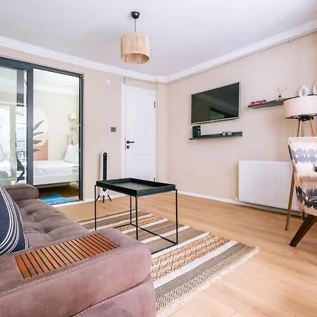 Flat W Garden 5 Min To Citys And Metro In Sisli Apartmán Istanbulská provincie